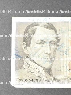 Billet avec dédicace vétéran 101st AB. Banknote signed by 101st Airborne veteran — miniature 4
