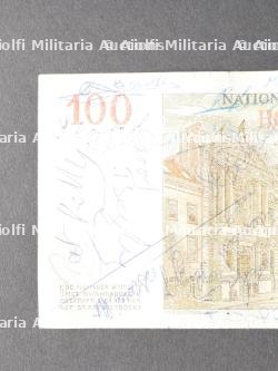 Billet avec dédicace vétéran 101st AB. Banknote signed by 101st Airborne veteran — miniature 6