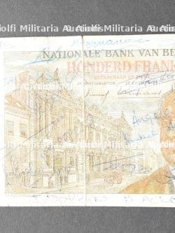 Billet avec dédicace vétéran 101st AB. Banknote signed by 101st Airborne veteran — miniature 7