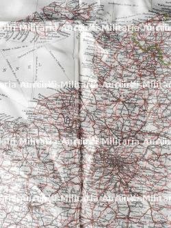 Carte d'évasion en soie. Silk escape map — photo 3