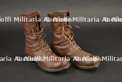 Bottes de saut de parachutiste US.
