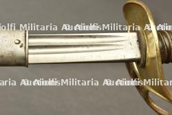 Sabre d'officier de cavalerie francais modèle 1854 avec dragonne sifflet. French M1854 cavalry officer sabre with whistle sword knot.