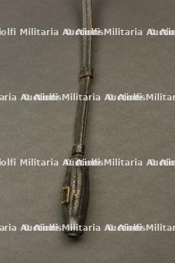 Sabre d'officier de cavalerie francais modèle 1854 avec dragonne sifflet. French M1854 cavalry officer sabre with whistle sword knot. — photo 9