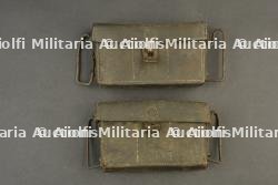 Paire de cartouchières françaises M1884. Pair of French M1884 ammunition pouches. — photo 1