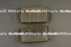 Paire de cartouchières françaises M1884. Pair of French M1884 ammunition pouches. — photo 4