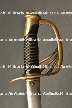 Sabre de cavalerie français ayant appartenu à un vicomte. French cavalry sabre formerly belonging to a viscount. — photo 6