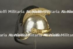 Casque modèle 1913 du 4e hussards avec pipe artisanale, provenance Loos en Gohelle. M1913 helmet of the 4th Hussars with handmade pipe from Loos-en-Gohelle. — miniature 10