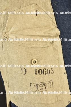 Capote francaise troupe M1877 gris de fer bleuté. French M1877 enlisted greatcoat in bluish iron grey. — photo 3
