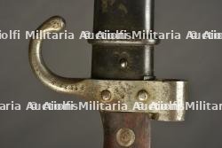 Lot de 2 épées baionnettes Berthier M1892. Lot of 2 French Berthier M1892 sword bayonets. — miniature 2