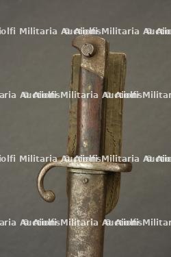 Baïonnette française pour le Remington Rolling Block. French bayonet for the Remington Rolling Block rifle. — miniature 2