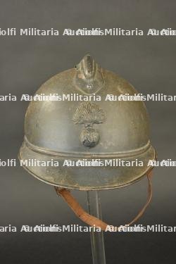Casque Adrian d'infanterie. French infantry Adrian helmet. — photo 1