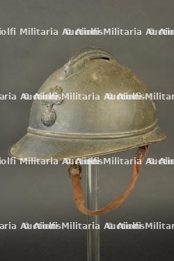 Casque Adrian d'infanterie. French infantry Adrian helmet. — photo 6