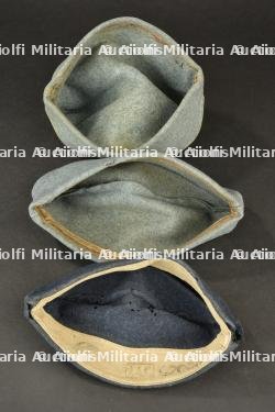 Lot de 3 bonnets de police francais. Lot of 3 French side caps. — miniature 4