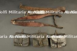 Ensemble brelage français. French Y-straps set.