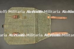 Sacoche en toile d'accessoires de mitrailleuse Hotchkiss. Canvas accessory bag for Hotchkiss machine gun. — photo 2