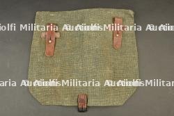 Sacoche en toile d'accessoires de mitrailleuse Hotchkiss. Canvas accessory bag for Hotchkiss machine gun. — miniature 3