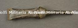 Coupe coupe de tirailleur et pioche francaise. French colonial infantry machete and pickaxe. — miniature 2