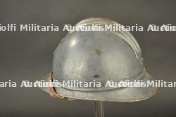 Casque Adrian bleu horizon du Génie. Horizon blue Adrian helmet of French Engineers. — miniature 5