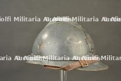 Casque Adrian bleu horizon du Génie. Horizon blue Adrian helmet of French Engineers. — photo 7