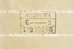 Capote francaise troupe M1915 bleu horizon du 55e de Ligne. French M1915 enlisted horizon blue greatcoat of the 55th Infantry Regiment. — photo 5