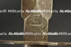 Poignard de combat francais Le Vengeur marquage 31 Besset Thiers. French Le Vengeur fighting knife marked 31 Besset Thiers. — photo 2