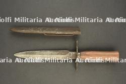 Poignard de combat francais Le Vengeur marquage 31 Besset Thiers. French Le Vengeur fighting knife marked 31 Besset Thiers. — photo 3