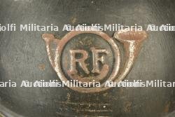 Casque Adrian de Chasseur du capitaine Bodart. Captain Bodart's Chasseurs Adrian helmet. — miniature 9
