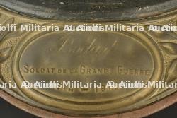 Casque Adrian de Chasseur du capitaine Bodart. Captain Bodart's Chasseurs Adrian helmet. — photo 10