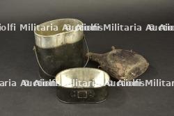 Gamelle et bidon français. French mess tin and canteen. — photo 3