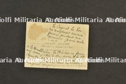Fanion de la 3e Compagnie du 158e Régiment d'Infanterie ayant participé à l'attaque du Bois du Bouc près de Tahure en septembre 1918. Pennant of the 3rd Company, 158th Infantry Regiment. — miniature 2