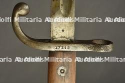 Baïonnette belge longue pour carabine 1889. Long Belgian M1889 carbine bayonet. — miniature 6