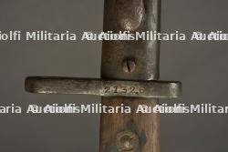 Baïonnette belge modèle 1916. Belgian M1916 bayonet for the Mauser M1889 rifle. — miniature 2