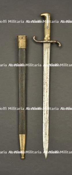 Baïonnette allemande M1871 du 56 Reserve Regiment. German M1871 bayonet of the 56th Reserve Regiment. — photo 6