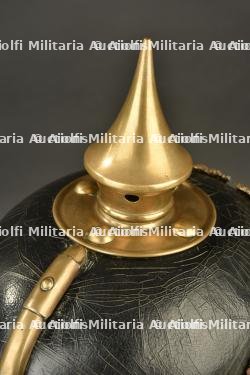 Casque à pointe M1896 Bavarois du 21 IR. Bavarian M1896 pickelhaube of the 21st Infantry Regiment. — miniature 9
