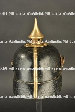 Casque à pointe M1896 Bavarois du 21 IR. Bavarian M1896 pickelhaube of the 21st Infantry Regiment. — photo 10