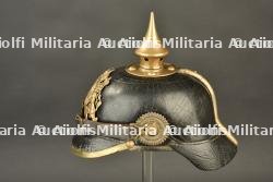Casque à pointe M1896 Bavarois du 21 IR. Bavarian M1896 pickelhaube of the 21st Infantry Regiment. — miniature 12