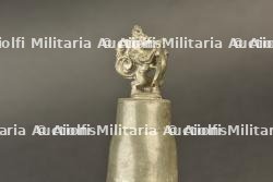 Gourde et canne de réservistes et paquet Feldpost bavarois. Bavarian reservists' canteen and walking stick with Feldpost parcel. — miniature 3