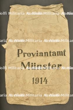 Lot étui de piquets de tente et sacs de subsistances allemands. Lot of German tent-peg bag and provisions sacks. — miniature 4