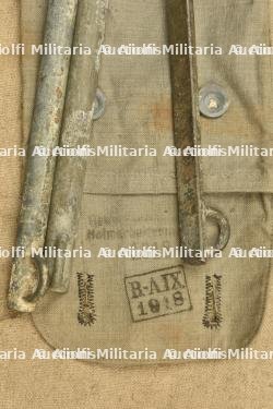 Lot étui de piquets de tente et sacs de subsistances allemands. Lot of German tent-peg bag and provisions sacks. — photo 5