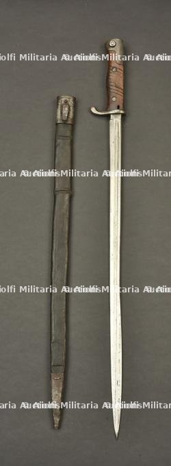 Baïonnette allemande S98 alter Art du JR160. German S98 old-pattern bayonet of Infantry Regiment 160.