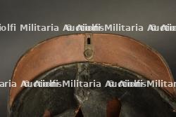 Casque à pointe prussien M1915 en fibres, nominatif. Named Prussian M1915 fibre pickelhaube. — photo 4
