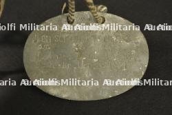 Lot pattes d'épaule et plaques d'identité d'un soldat  du JR15. Shoulder straps and identification tags of a soldier of Infantry Regiment 15. — miniature 3