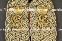 Paire de pattes d'épaule M1915 d'un Major du JR111 Badois. Pair of M1915 major's shoulder boards of Baden Infantry Regiment 111. — miniature 3