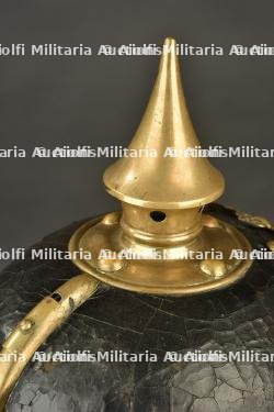 Casque à pointe M1895 du JR165 de Hanovre. Hanover Infantry Regiment 165 M1895 pickelhaube. — photo 8