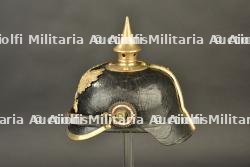 Casque à pointe M1895 du JR165 de Hanovre. Hanover Infantry Regiment 165 M1895 pickelhaube. — photo 11