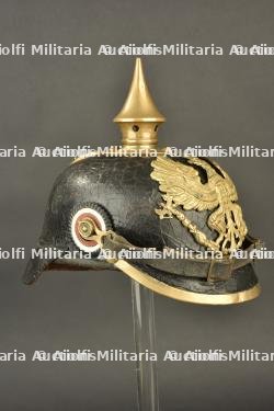 Casque à pointe M1895 du JR165 de Hanovre. Hanover Infantry Regiment 165 M1895 pickelhaube. — miniature 13