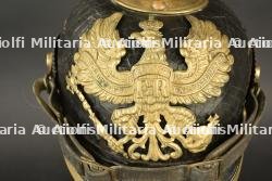 Casque à pointe M1895 du JR165 de Hanovre. Hanover Infantry Regiment 165 M1895 pickelhaube. — photo 14