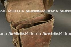Sacoche d'officier monté du DR20 badois et poche à fer. Mounted officer's saddlebag of Baden Dragoon Regiment 20 and horseshoe pouch. — photo 2