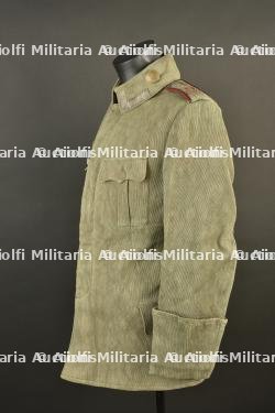 Waffenrock en velours feldgrau d'un sous officier du 22e Dragons Badois. Feldgrau velvet NCO's Waffenrock of Baden Dragoon Regiment 22. — photo 15