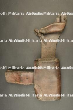 Botte porte carabine de cavalerie saxonne. Saxon cavalry carbine boot.